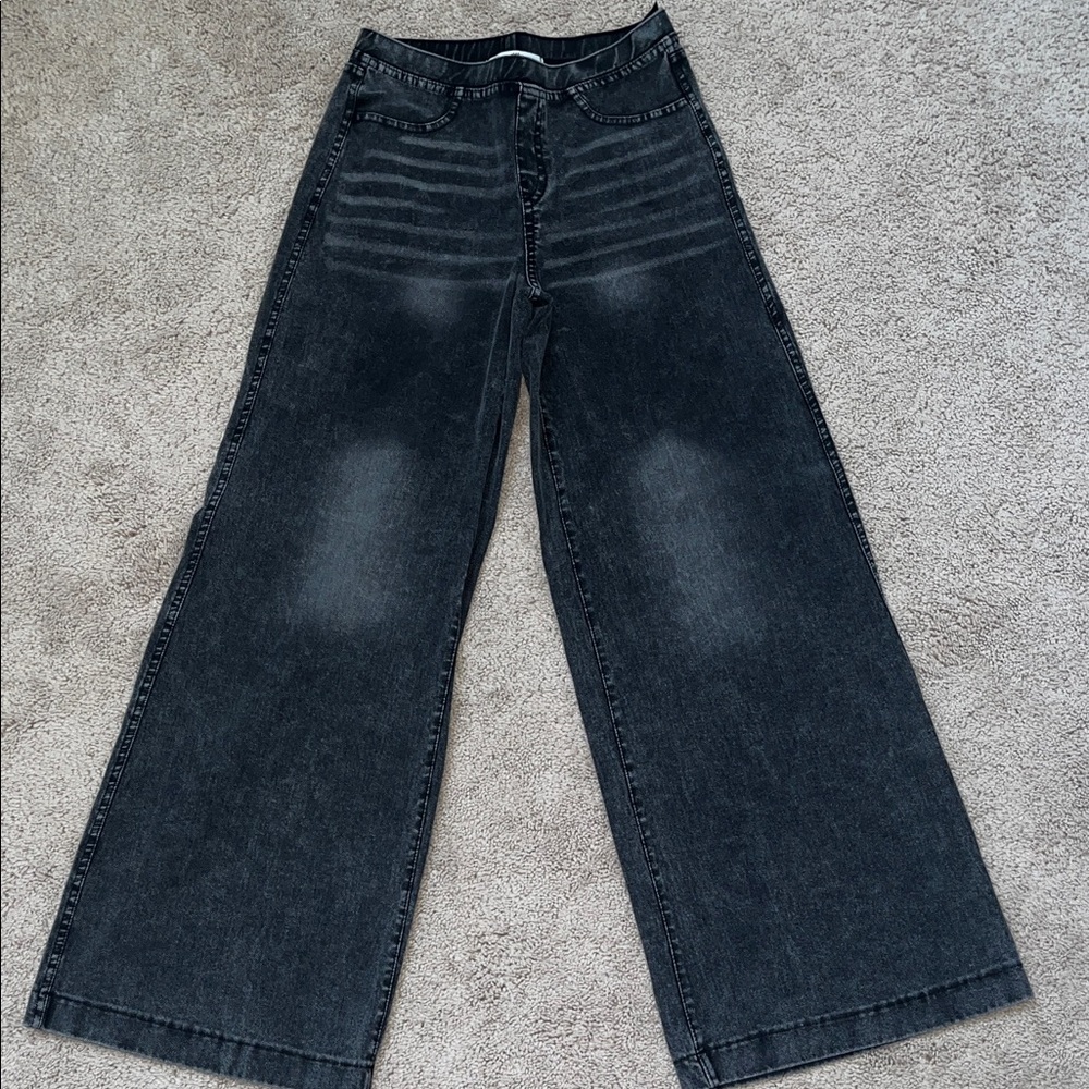 H&M Charcoal Flare Jeans